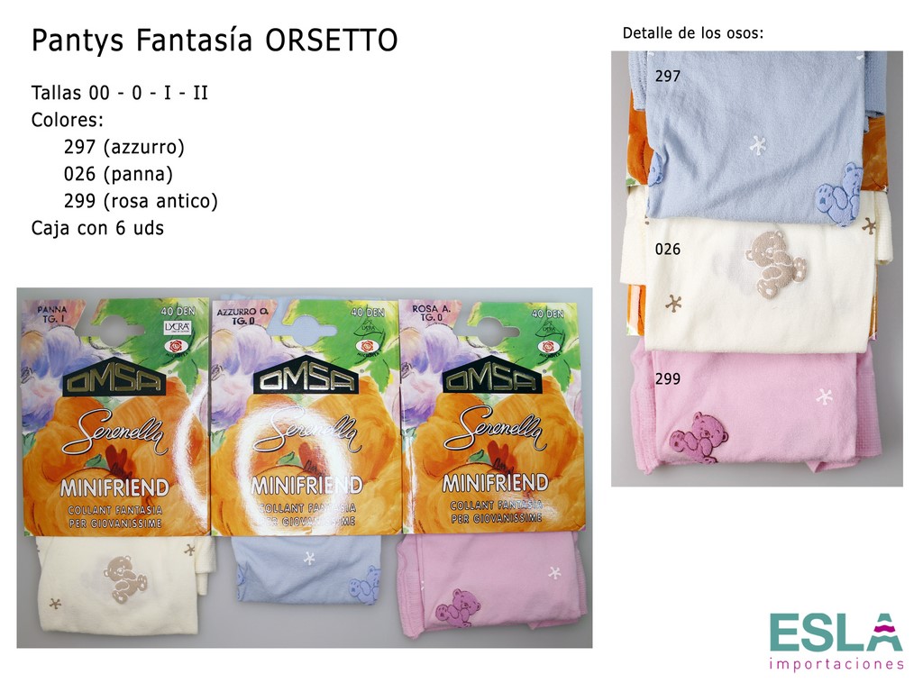 PANTYS ORSETTO