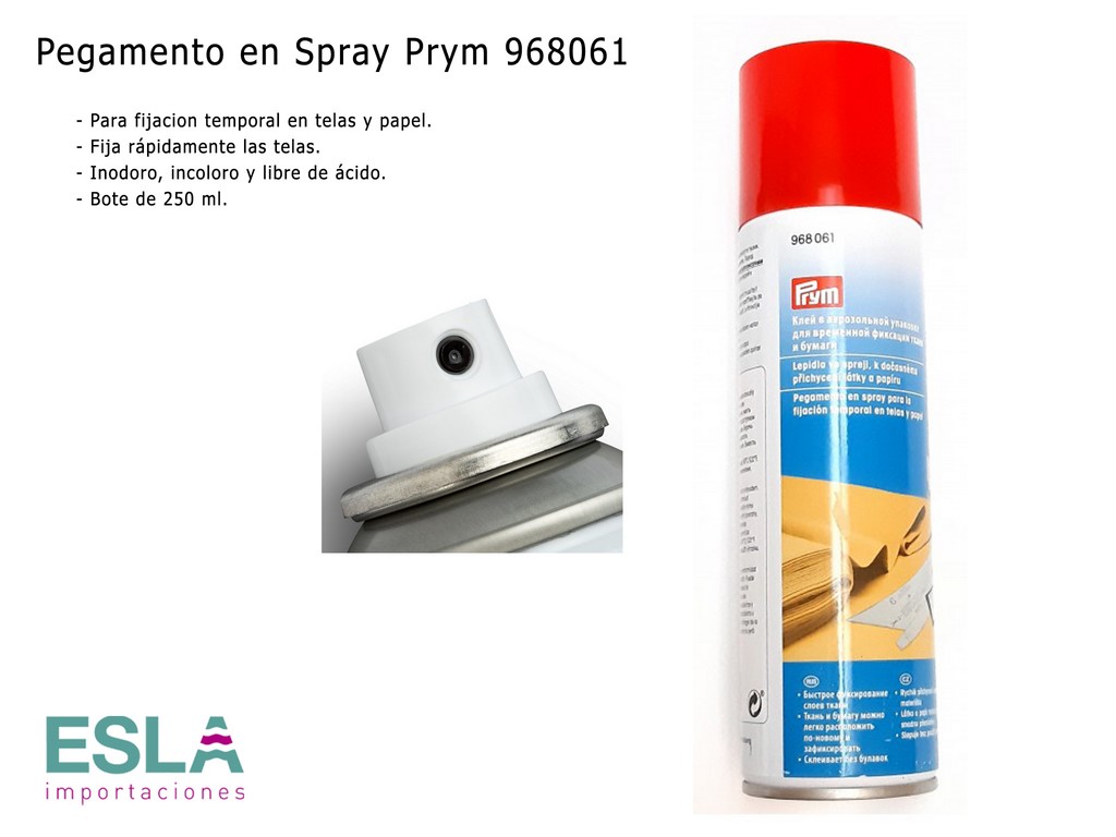 Esla Importaciones: Somos distribuidores de PEGAMENTO TEXTIL EN SPRAY 968061