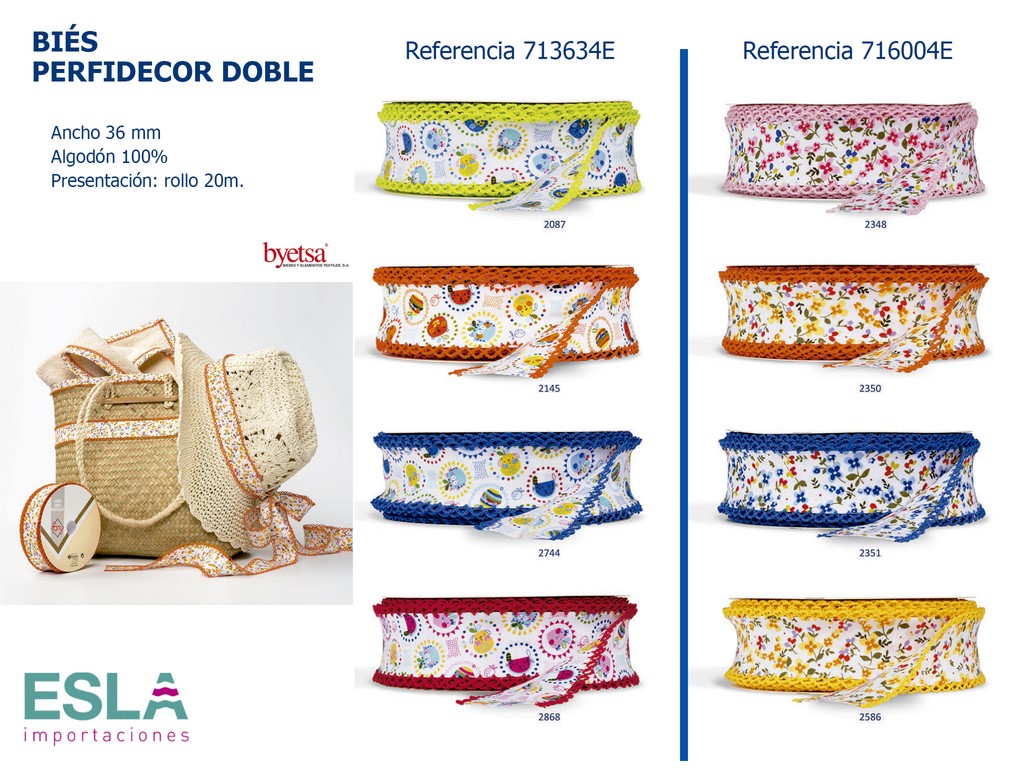 BIES 716004E Y 713634E PERFIDECOR DOBLE