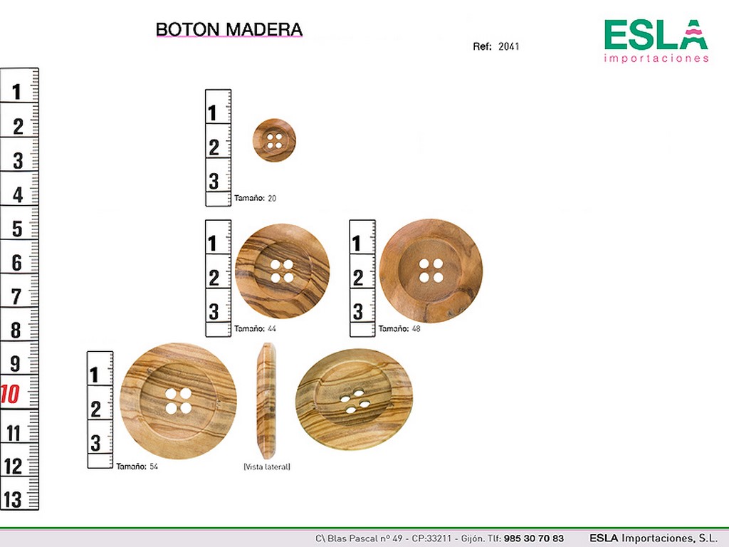 BOTON MADERA 2041