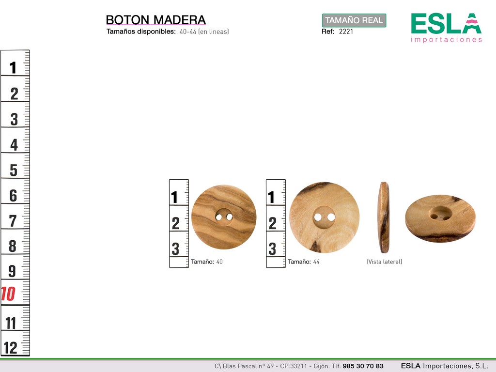 BOTON MADERA 2221