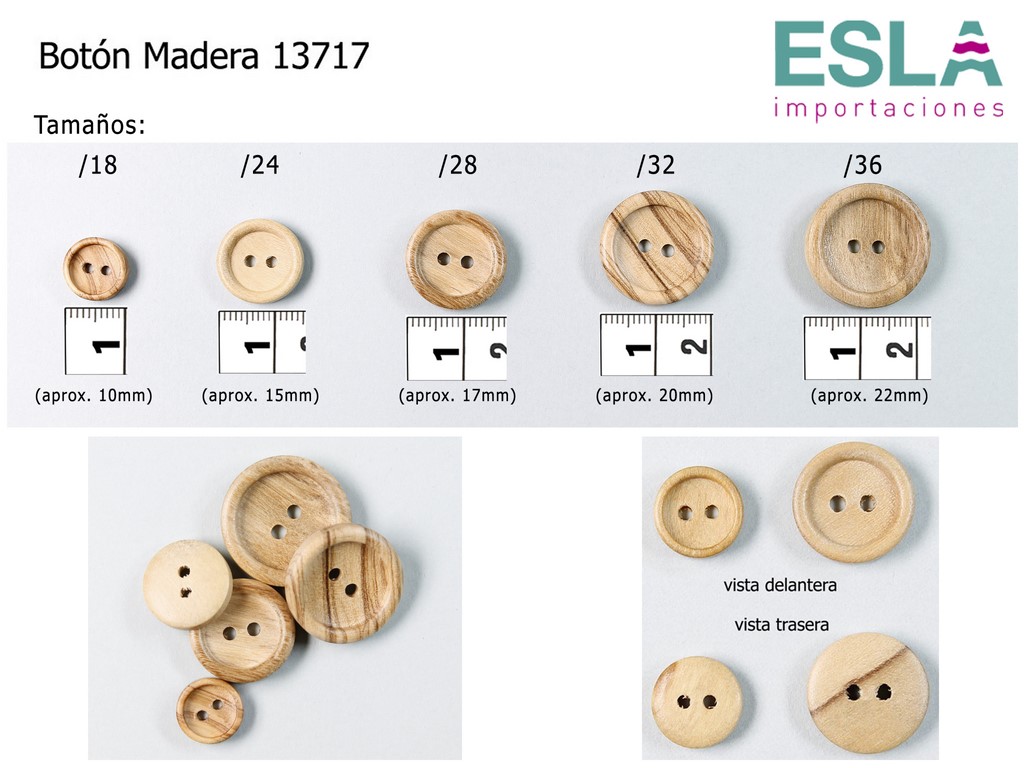 BOTON MADERA 13717