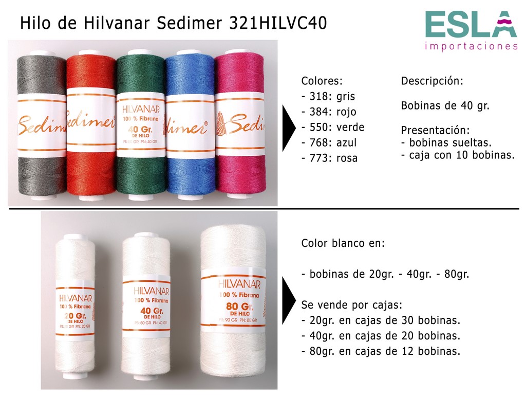HILO HILVANAR SEDIMER 321HILVC40