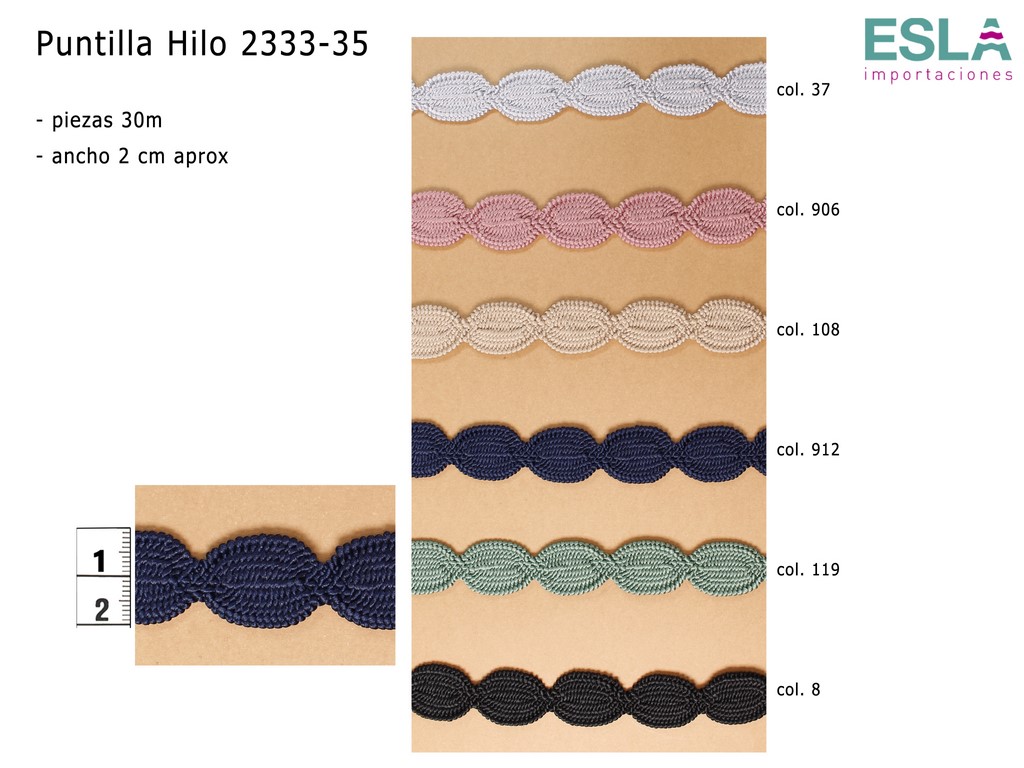 PUNTILLA HILO 2333-35