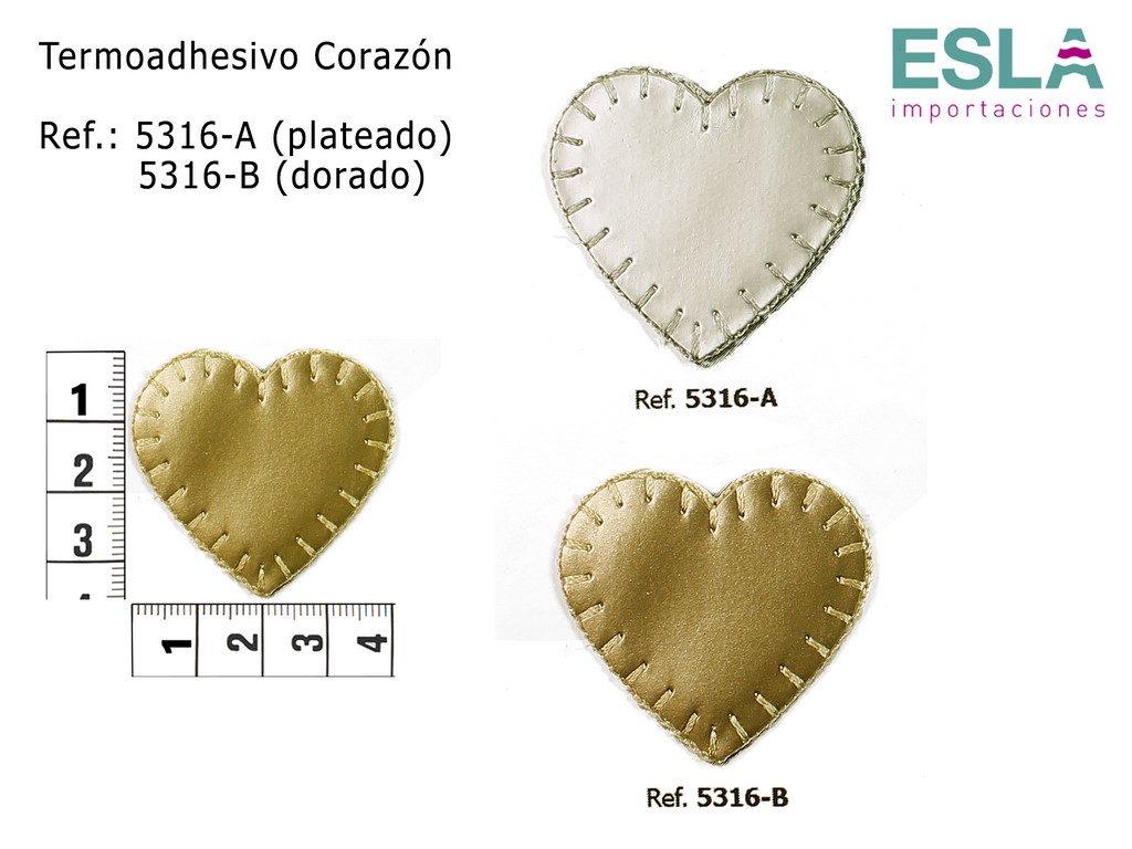 TERMOADHESIVO CORAZON 5316