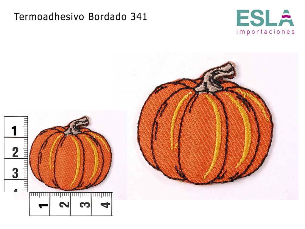 TERMOADHESIVO BORDADO 341 CALABAZA