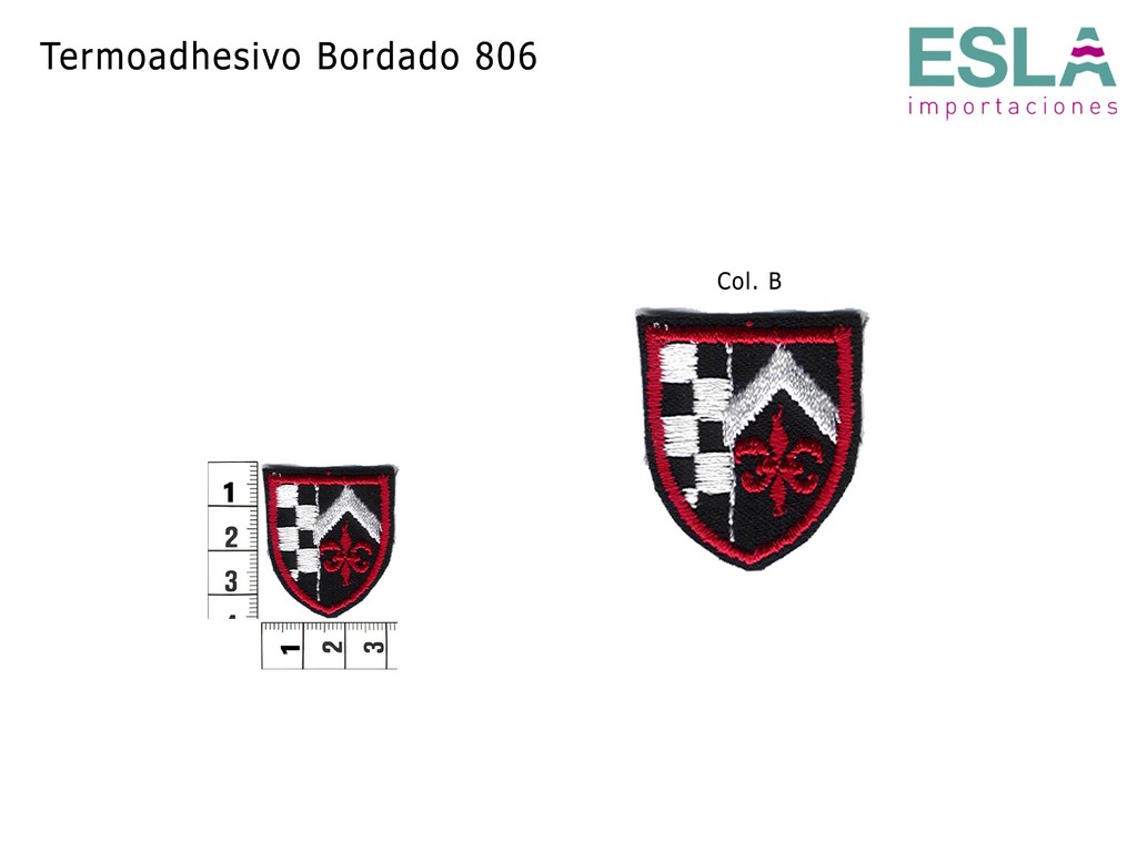 TERMOADHESIVO BORDADO 806