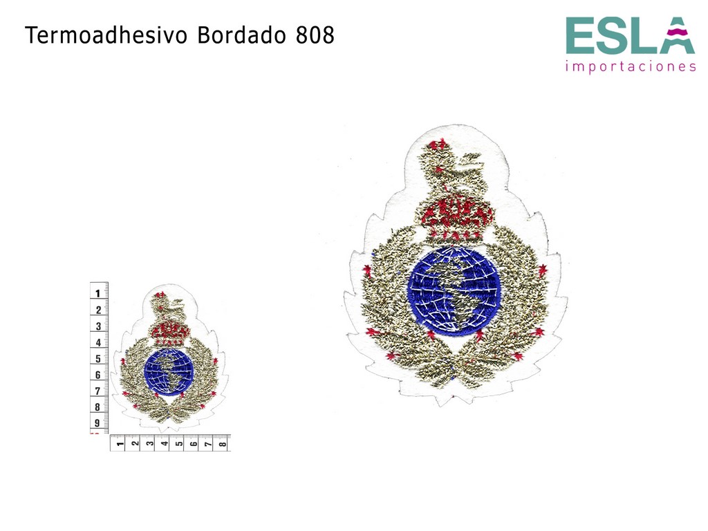 TERMOADHESIVO BORDADO ESCUDO 808