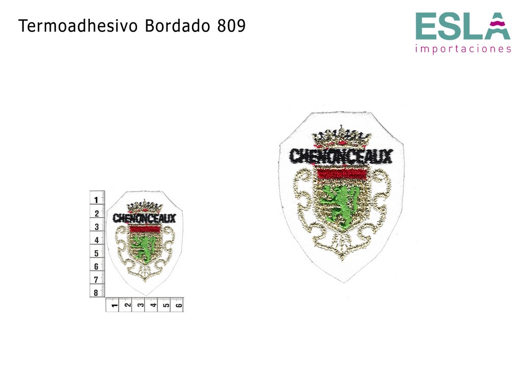 TERMOADHESIVO BORDADO ESCUDO 809