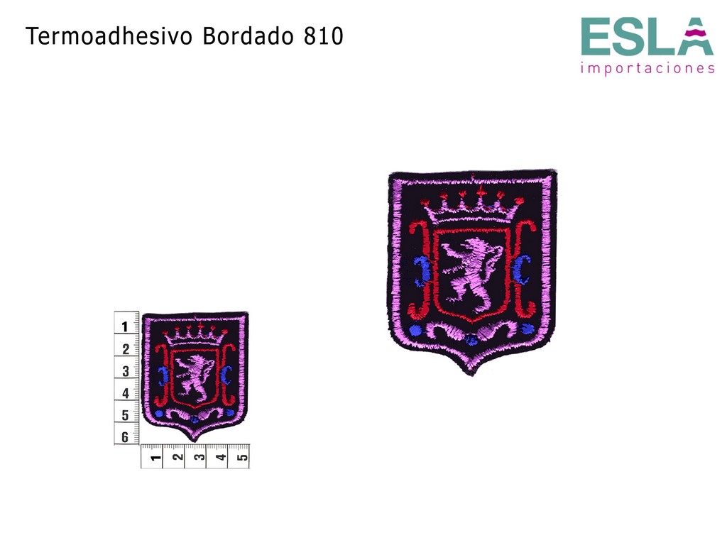 TERMOADHESIVO BORDADO ESCUDO 810