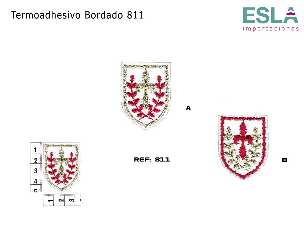 TERMOADHESIVO BORDADO ESCUDO 811