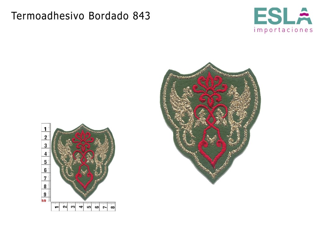 TERMOADHESIVO BORDADO ESCUDO 843