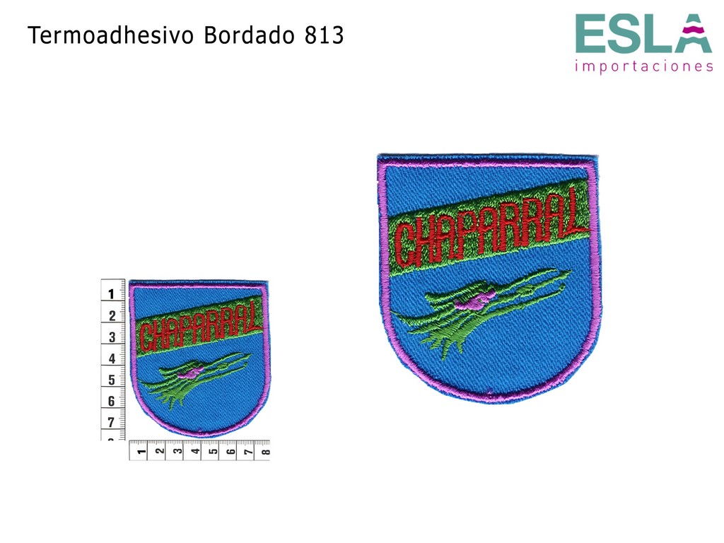 TERMOADHESIVO BORDADO 813