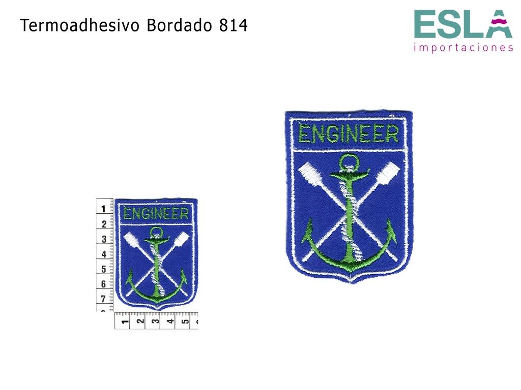 TERMOADHESIVO BORDADO 814 ENGINEER