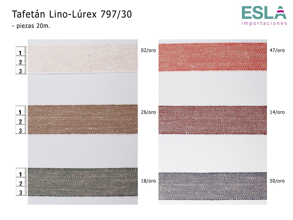 TAFETAN LINO LUREX 797-30