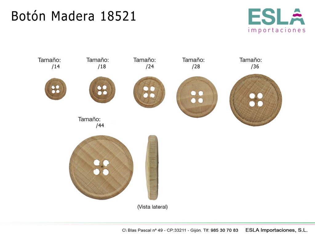 BOTON MADERA 18521