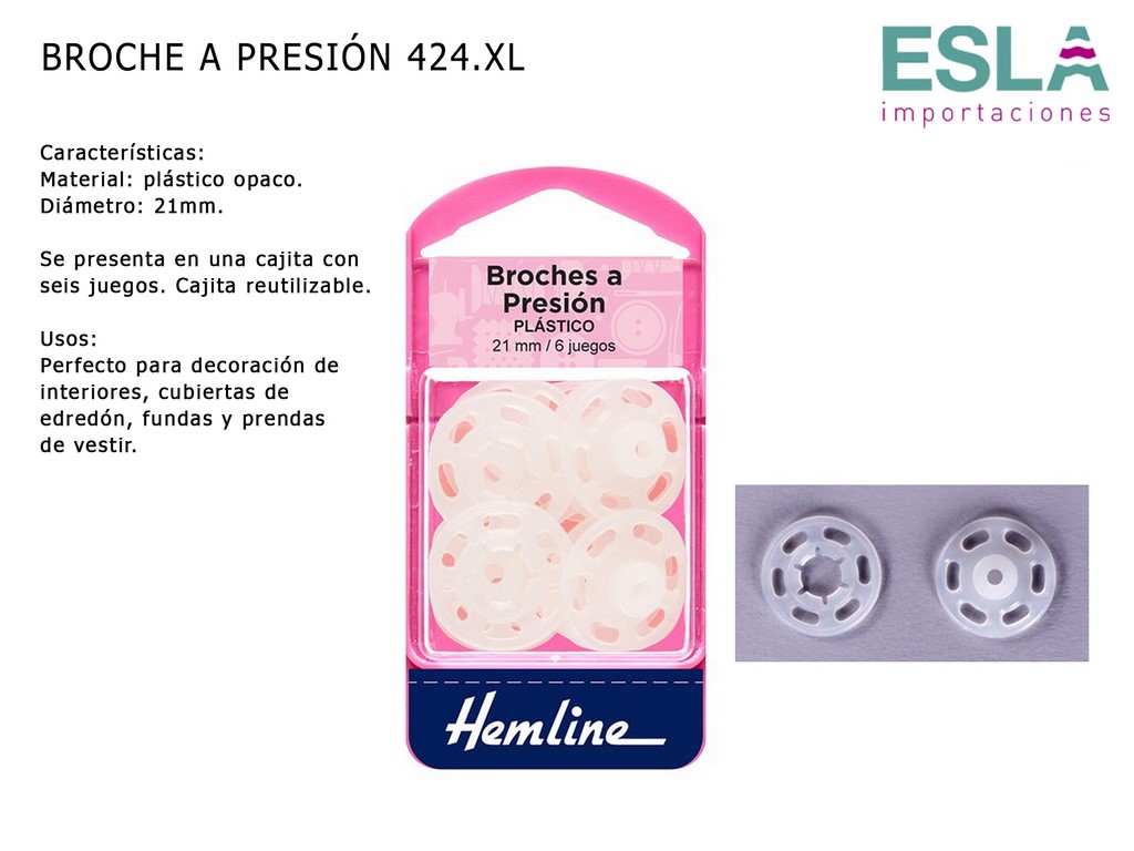 BROCHE PRESION 424XL