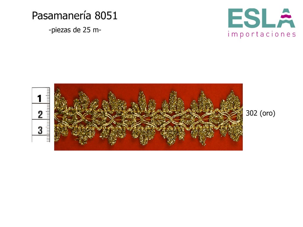 PASAMANERIA 8051 ORO