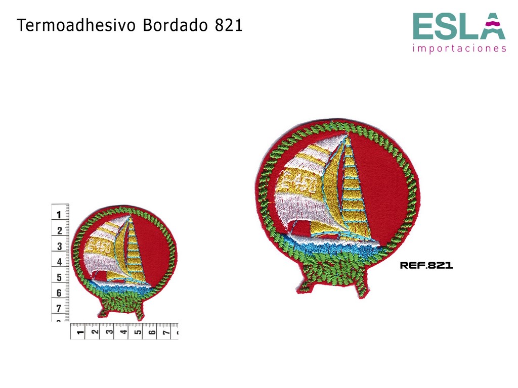 TERMOADHESIVO BORDADO 821 VELERO