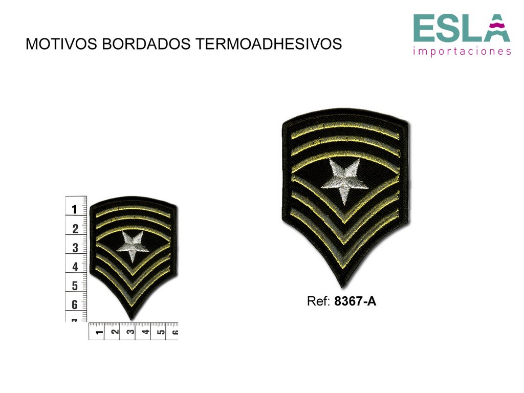 TERMOADHESIVO BORDADO 8367-A