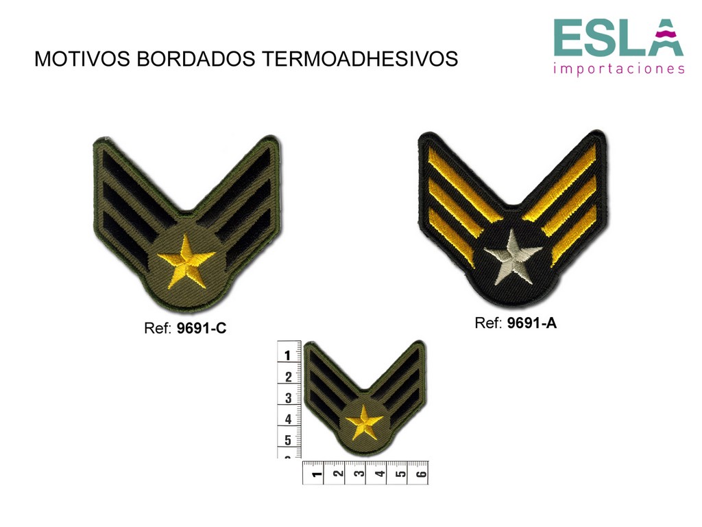 TERMOADHESIVO BORDADO 9691