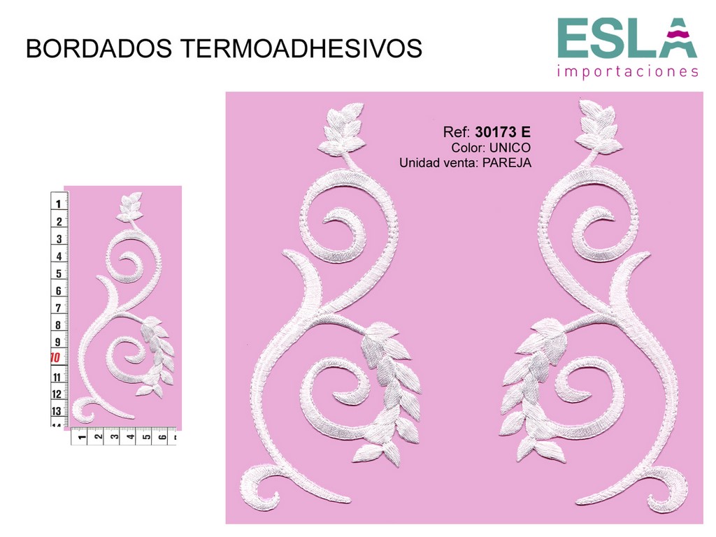 52 Etiquetas termoadhesivas Ropa Estrella rosa