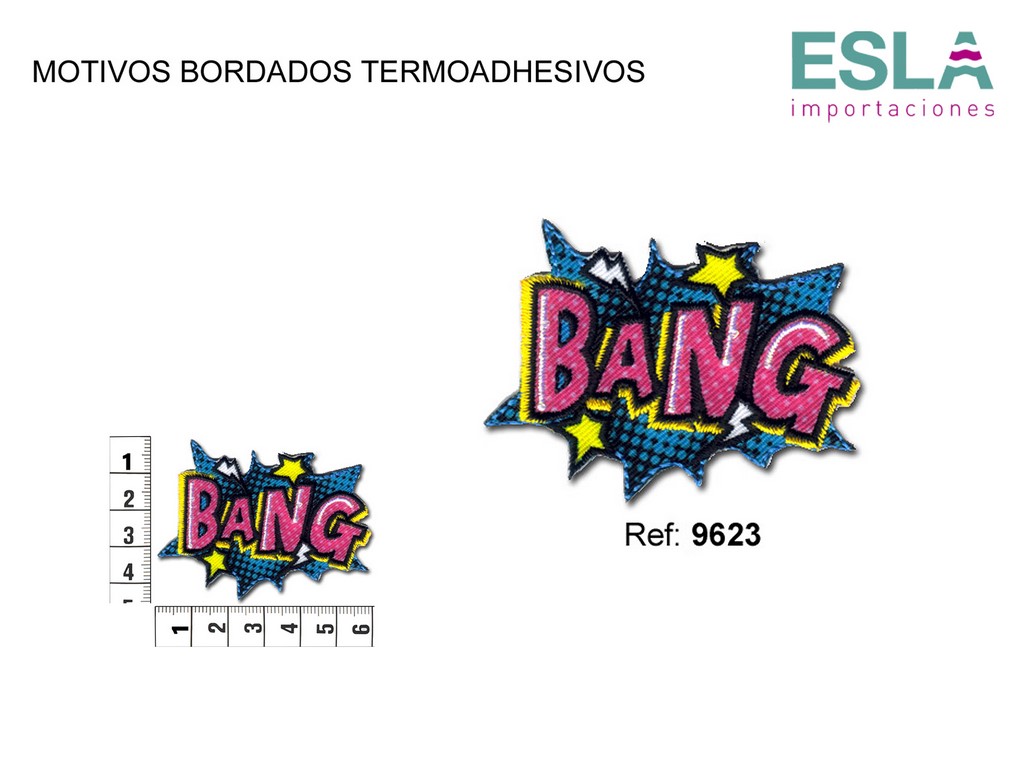 TERMOADHESIVO BORDADO BANG 9623