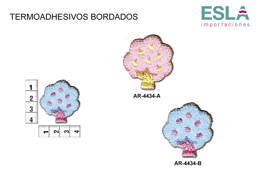 TERMOADHESIVO BORDADO ARBOL AR-4434