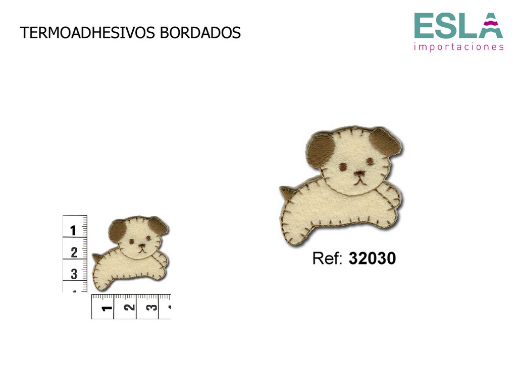 TERMOADHESIVO BORDADO PERRO 32030