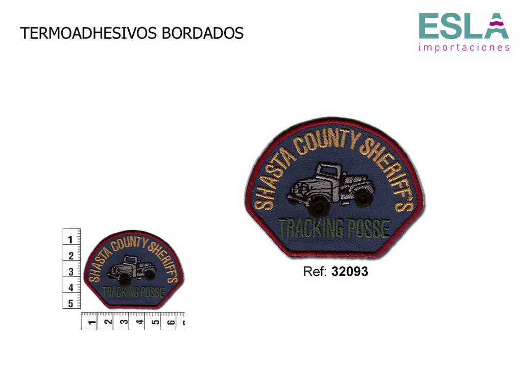 TERMOADHESIVO BORDADO COCHE TODOTERRENO 32093