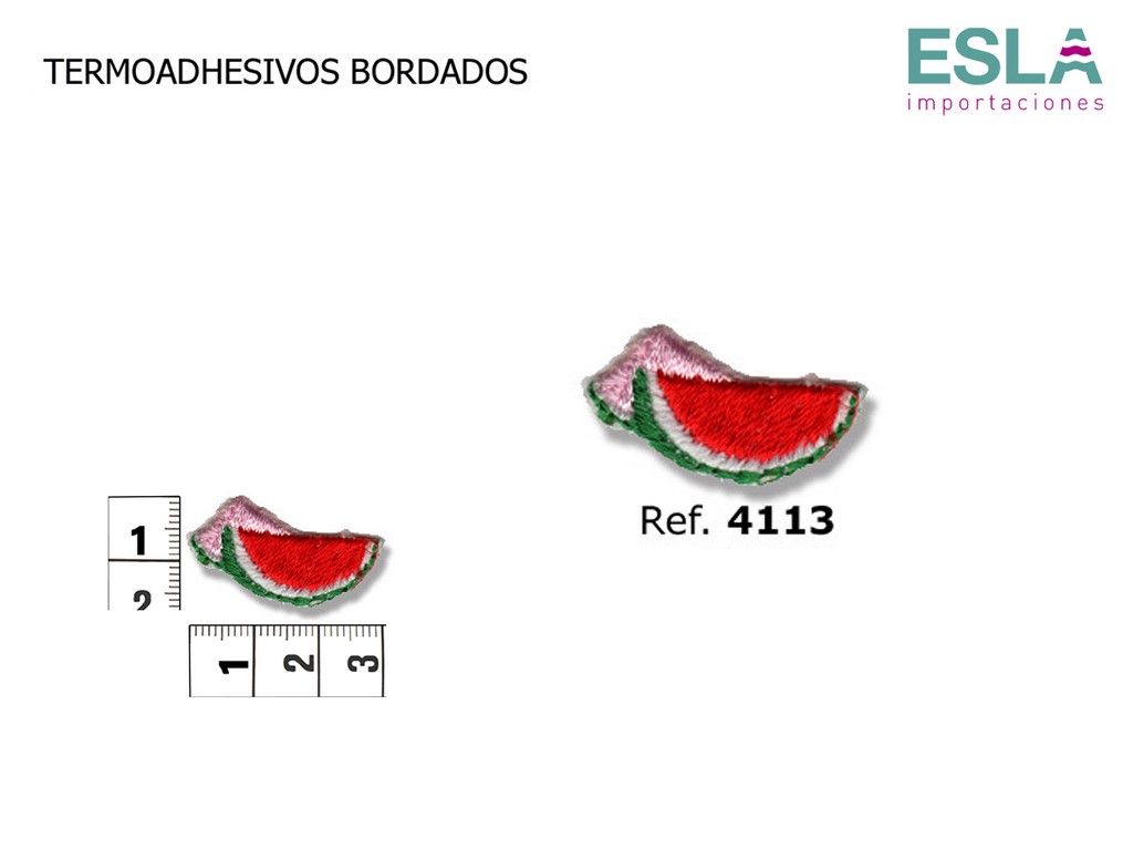 TERMOADHESIVO BORDADO SANDIA 4113