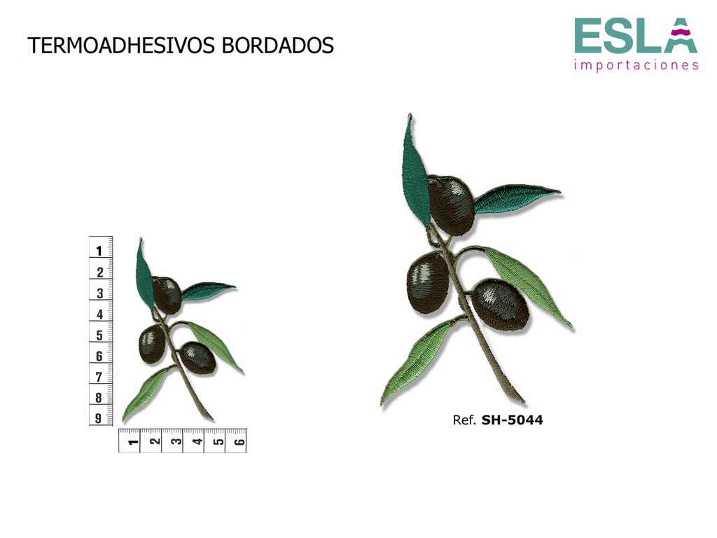 TERMOADHESIVO BORDADO ACEITUNAS SH-5044