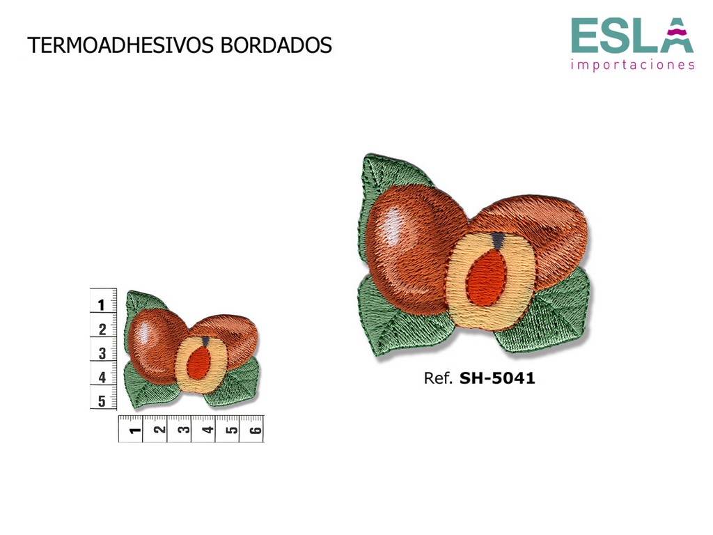 TERMOADHESIVO BORDADO ALBARICOQUE SH-5041