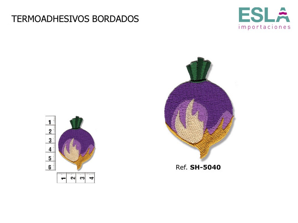 TERMOADHESIVO BORDADO CEBOLLA SH-5040