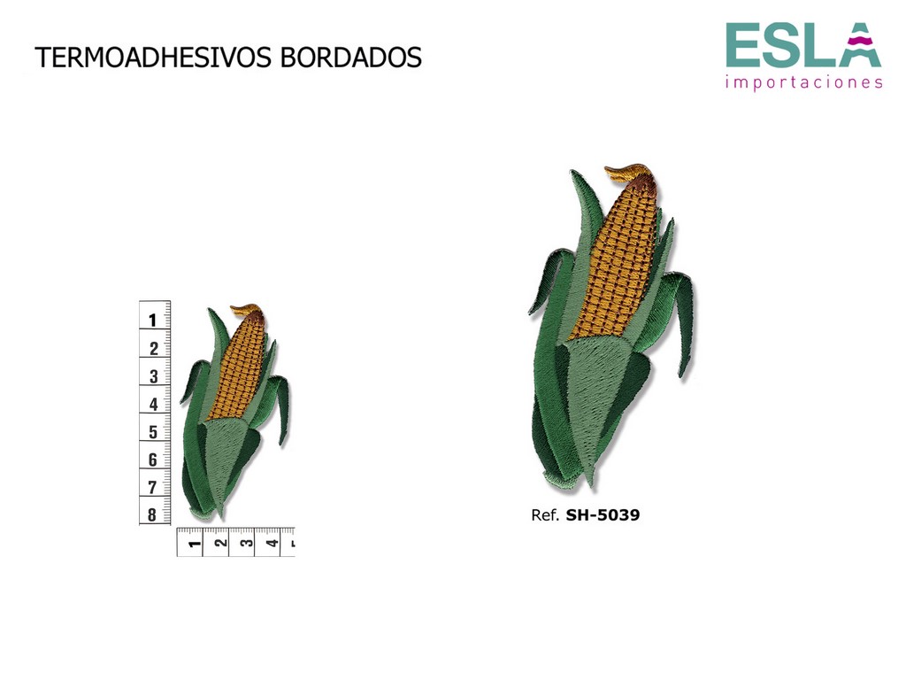 TERMOADHESIVO BORDADO MAIZ SH-5039