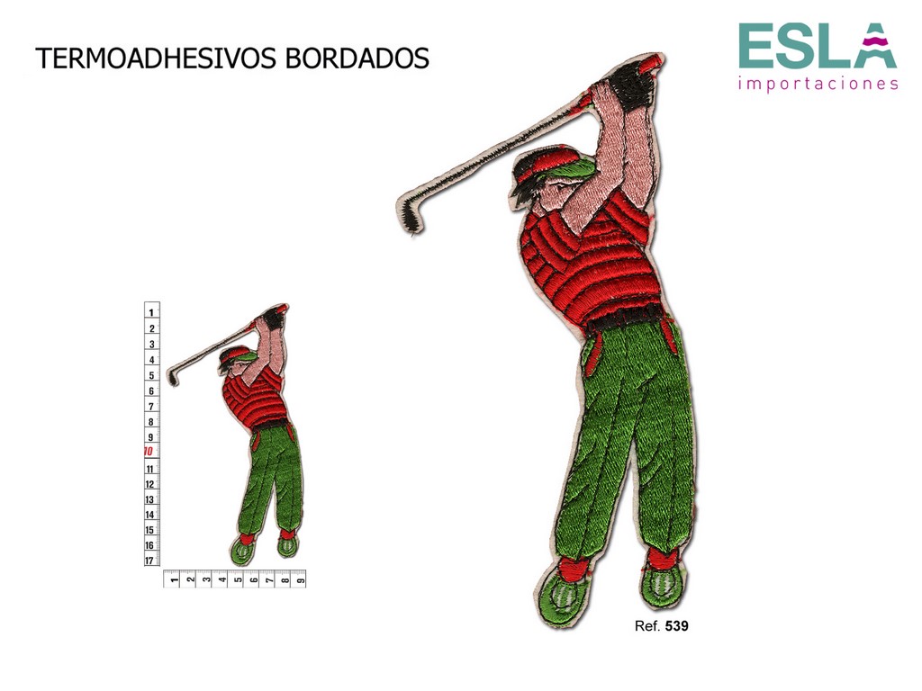 TERMOADHESIVO BORDADO GOLF 539