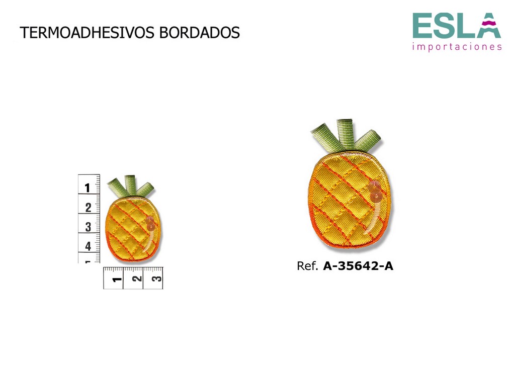 TERMOADHESIVO BORDADO PINA A-35642-A