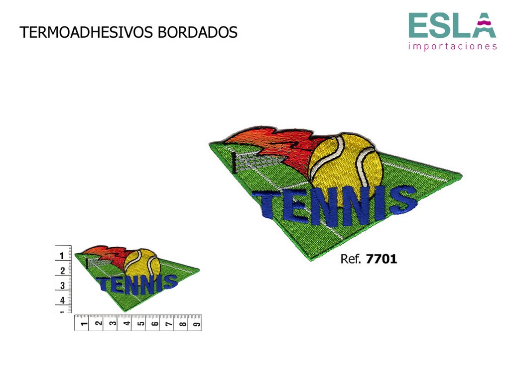 TERMOADHESIVO BORDADO TENIS 7701