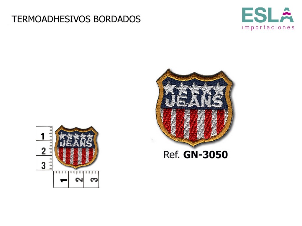 TERMOADHESIVO BORDADO JEANS GN-3050