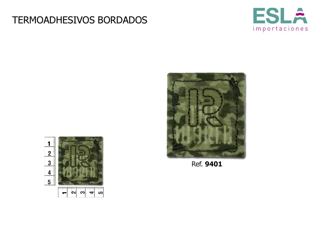 TERMOADHESIVO BORDADO INSIGNIA 9401