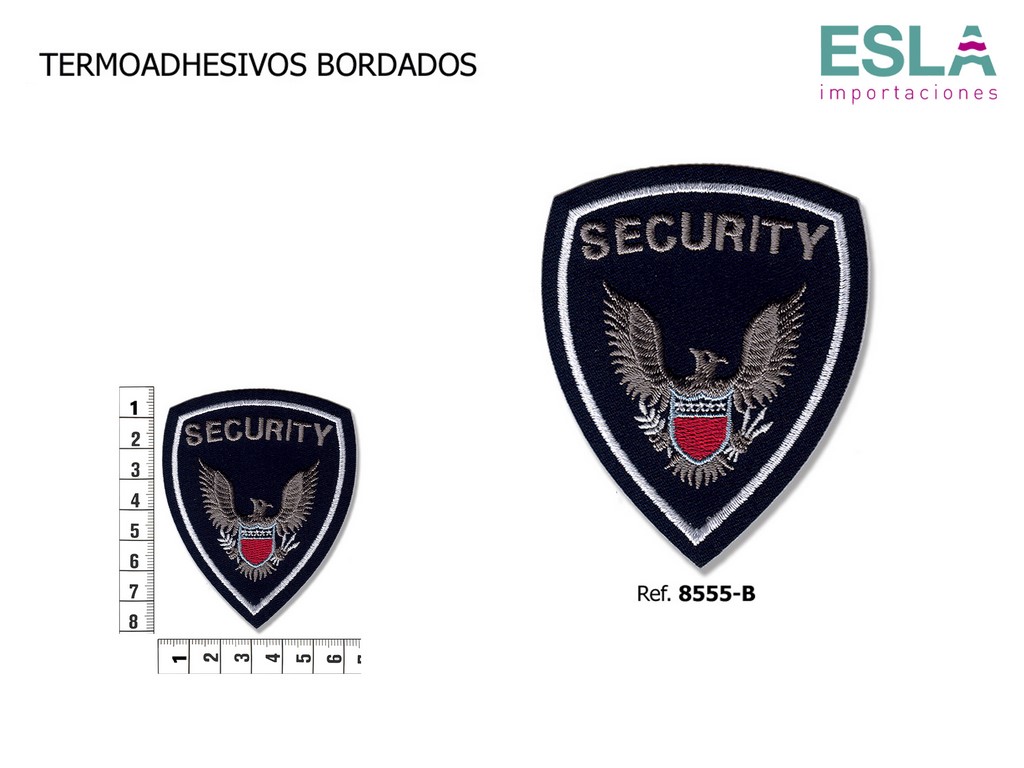 TERMOADHESIVO BORDADO SECURITY 8555-B