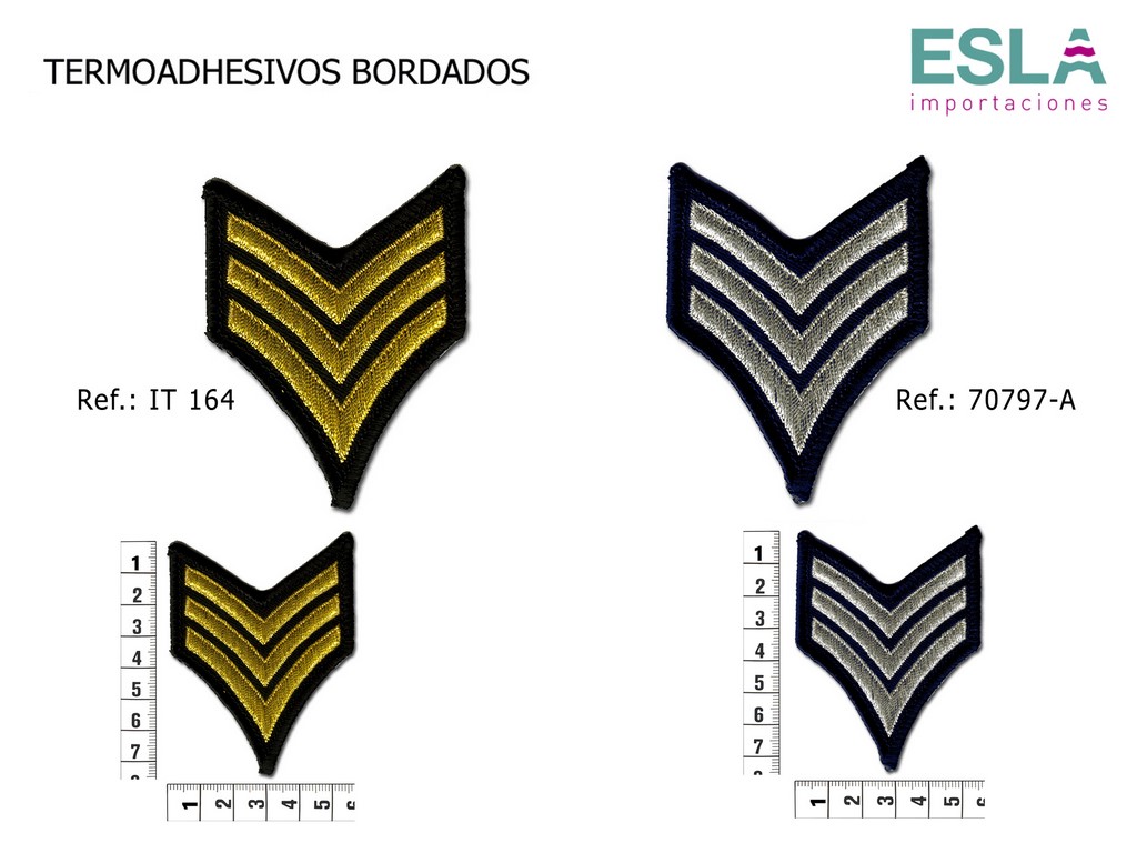 TERMOADHESIVO BORDADO INSIGNIA IT164 INSIGNIA 70797A