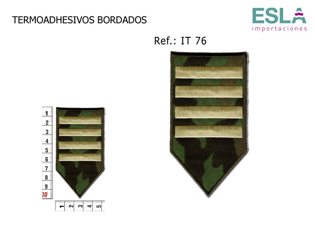 TERMOADHESIVO BORDADO INSIGNIA IT76