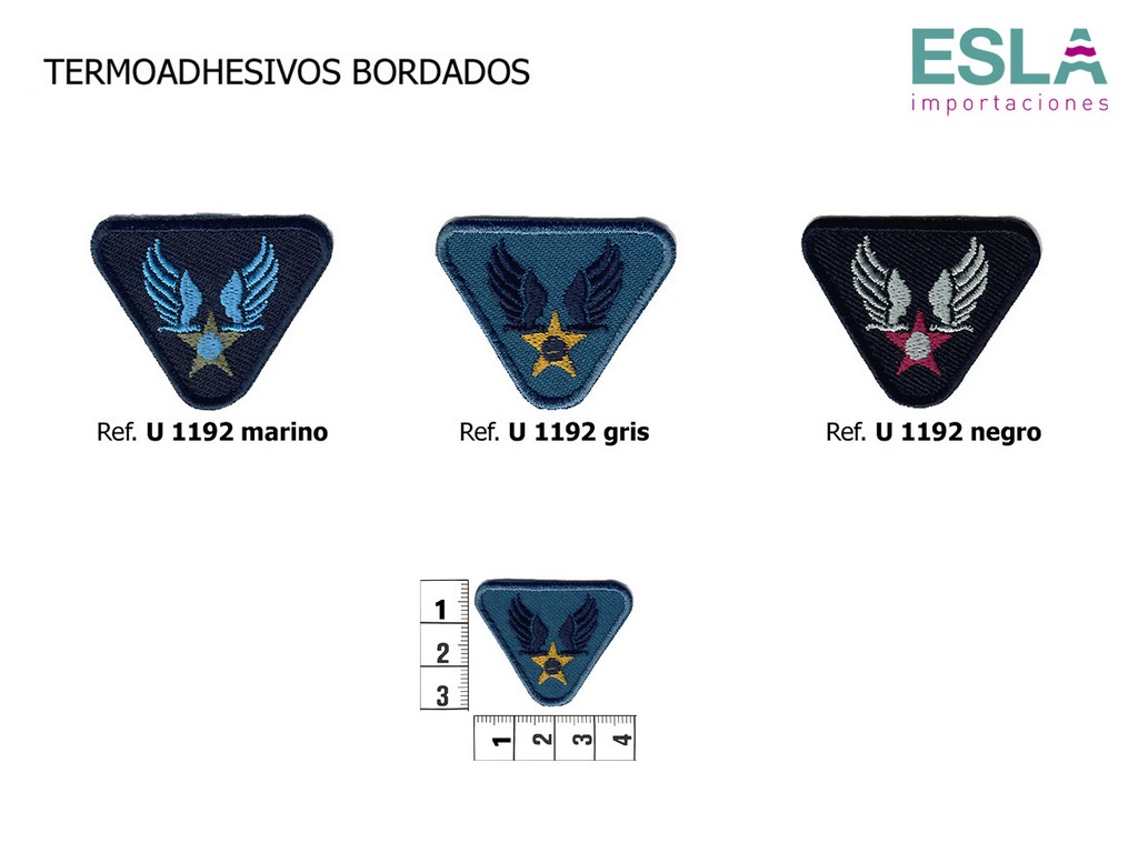 TERMOADHESIVO BORDADO INSIGNIA U1192