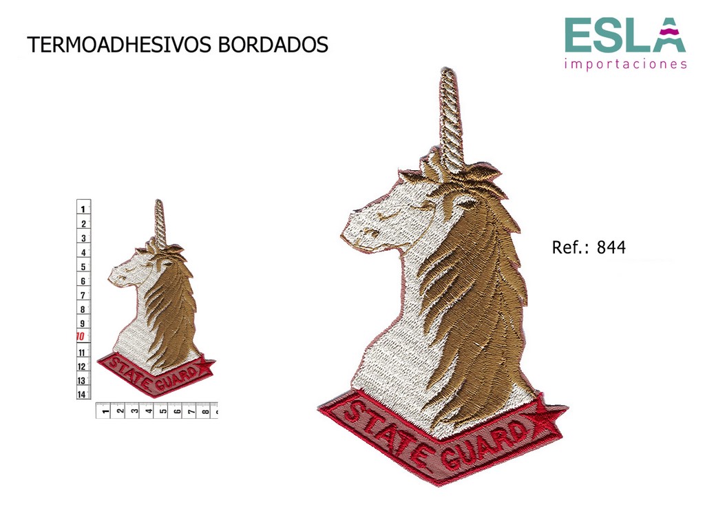 TERMOADHESIVO BORDADO UNICORNIO STATE GUARD 844