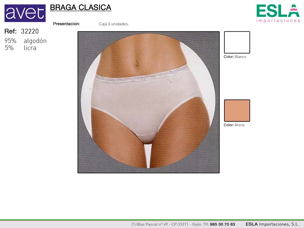 BRAGA 32220 CLASICA