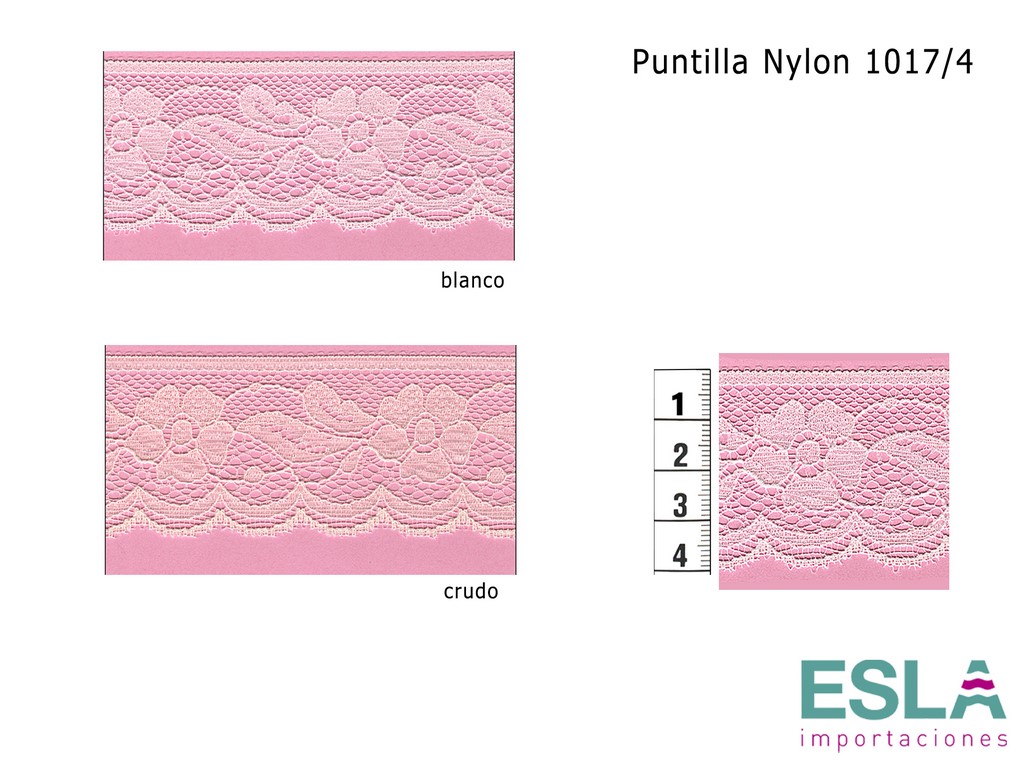 PUNTILLA NYLON LISA 1017-4