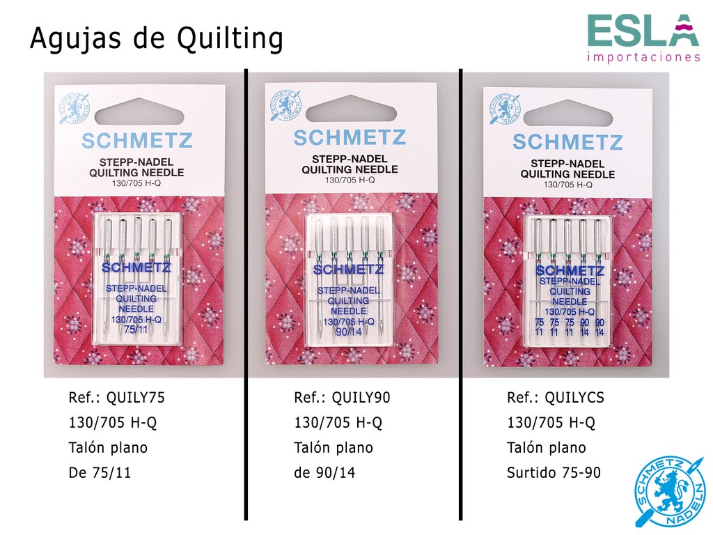 AGUJAS MAQUINA QUILTING