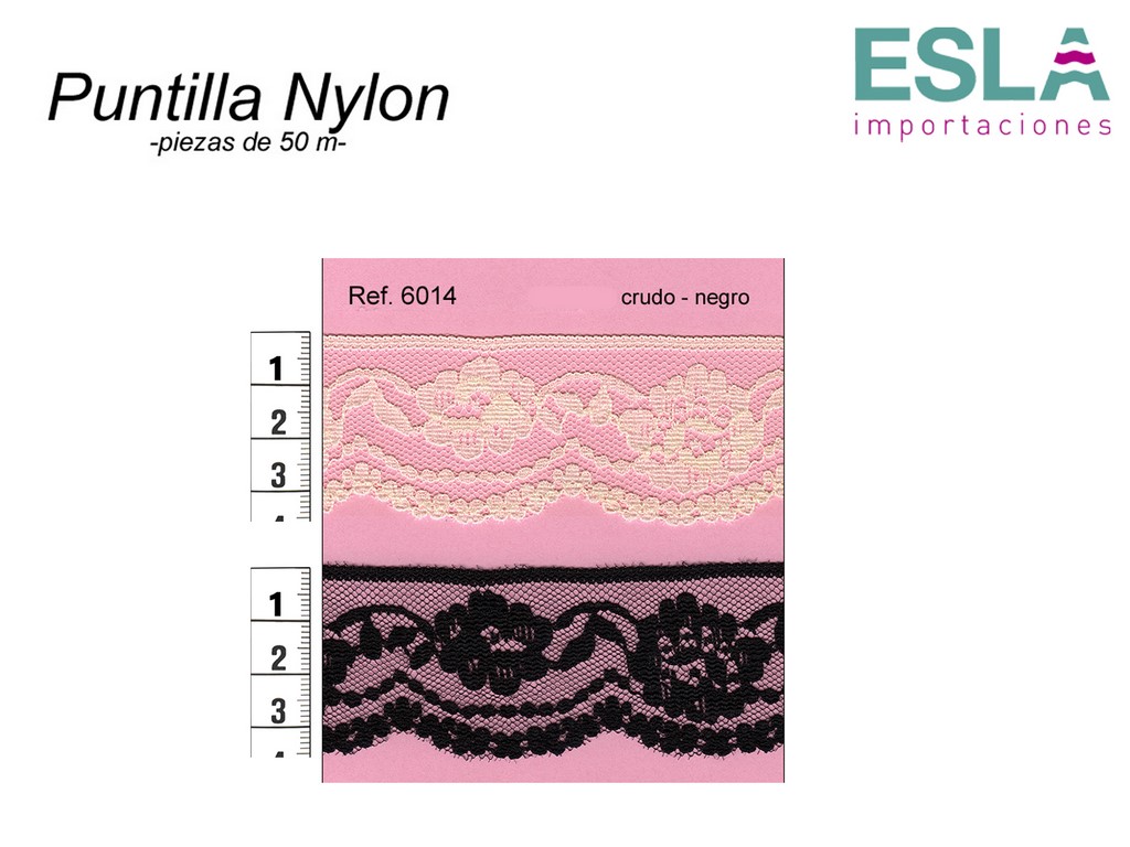 PUNTILLA NYLON LISA 6014