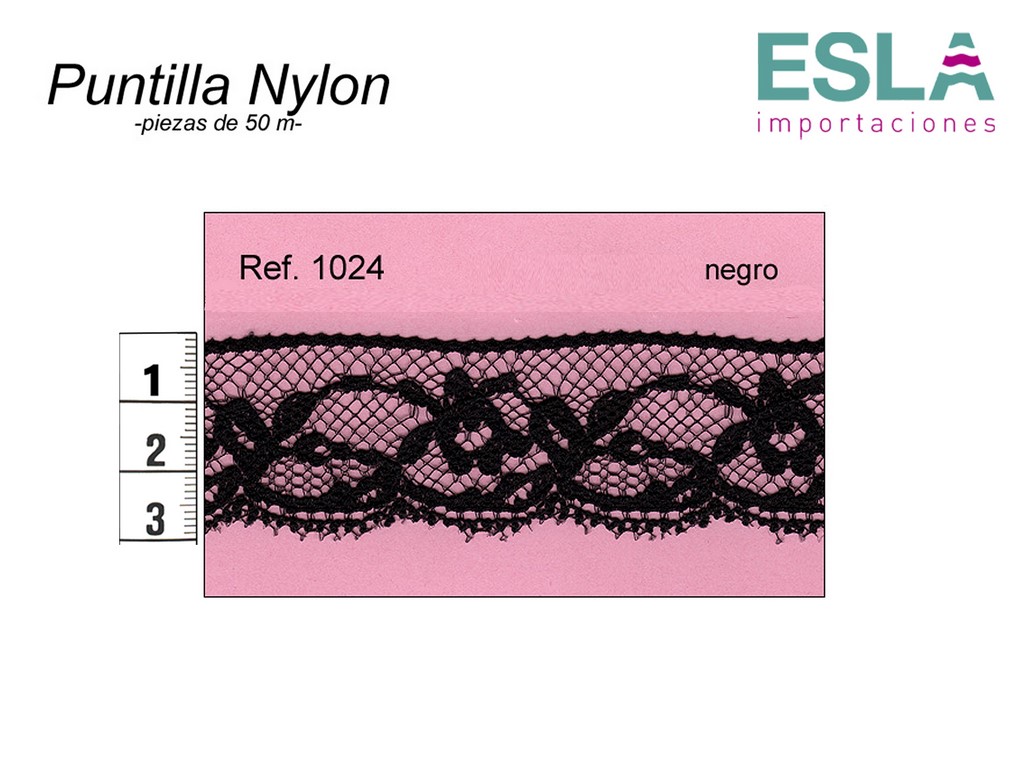 PUNTILLA NYLON LISA 1024